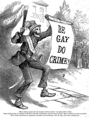 Be gay, do crime!