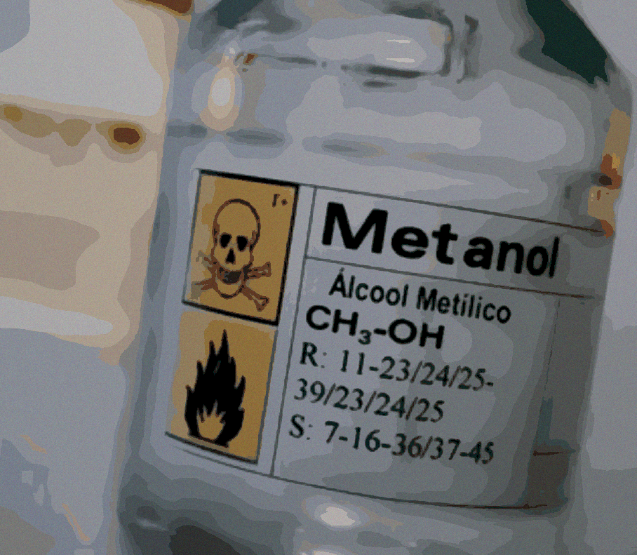A consequência da alienação às vezes é beber metanol